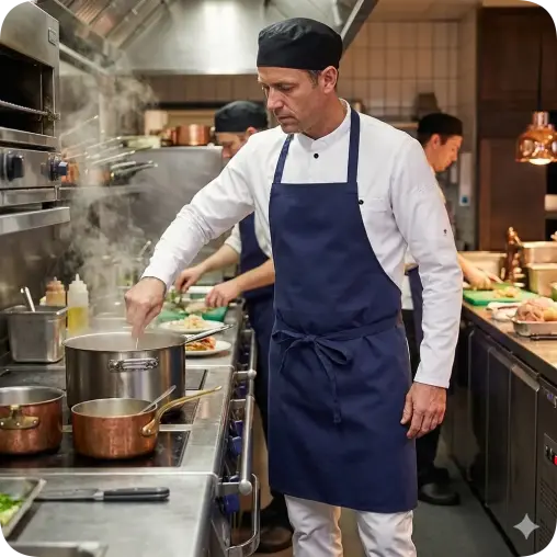 L'importance des vêtements de restauration dans la cuisine professionnelle.