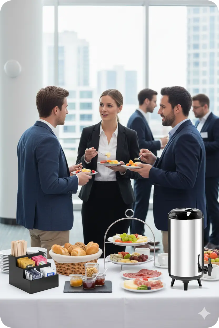 Buffet moderne dans la restauration - des solutions élégantes pour les restaurants, les hôtels et les événements