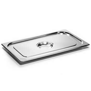 Couvercle GN 1/1 Standard en acier inoxydable | FORGAST FG04100V1