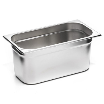 Bac GN 1/3 15 cm Standard en acier inoxydable | FORGAST FG04315V1
