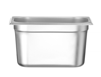 Bac GN 1/4 prof. 15 cm en acier inoxydable BUDGET LINE | HENDI 800546