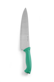 Couteau HACCP de cuisine vert | HENDI 842713