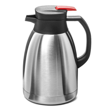 Thermos isotherme en acier de conférence avec bouton 1,5 l | FORGAST FG05815