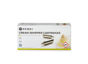 Cartouches pour siphon à crème fouettée - 50 pcs | HENDI 586907