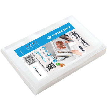 Sachets lisses pour emballage sous vide 35x25 cm - 100 pcs | FORGAST FG03406