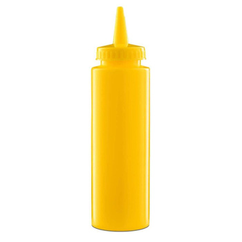 Distributeur de sauces en polyéthylène 0,25 l, jaune | FORGAST FG03219