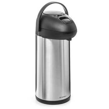 Thermos en acier pour restauration avec pompe 5 L | FORGAST FG05805