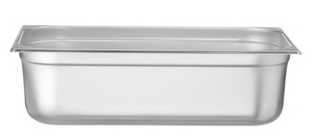 Bac GN 1/1 prof. 15 cm en acier inoxydable BUDGET LINE | HENDI 800140