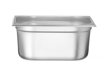 Bac GN 1/2 prof. 15 cm en acier inoxydable BUDGET LINE | HENDI 800348