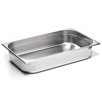 Récipient GN 1/1 6,5 cm éco en acier inoxydable | FORGAST FG06106V1