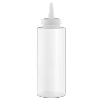 Distributeur de sauces en polyéthylène 0,35 L, transparent | FORGAST FG03224