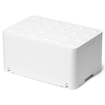 Récipient isotherme en polystyrène expansé GN 1/1 200 | FORGAST FG05417