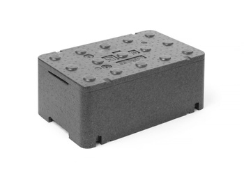 Conteneur isotherme en piocélane 20 L, 50x30x21,3 cm | HENDI 707586