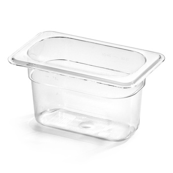 Récipient GN 1/9 10 cm en polycarbonate, 800 ml | FORGAST FG06791