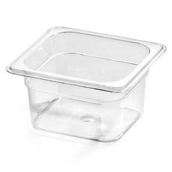 Récipient GN 1/6 10 cm en polycarbonate, 1,6 l | FORGAST FG06761