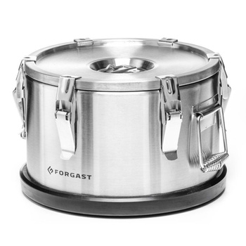 Thermos en acier bas 10 L | FORGAST FG05010