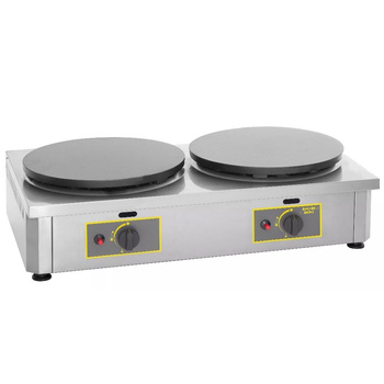 Crêpière à gaz double, 2x40 cm, 6,4 kW | ROLLER GRILL CDG 400