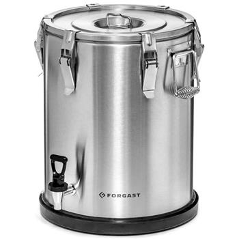 Thermos en acier 25 l avec robinet | FORGAST FG05925