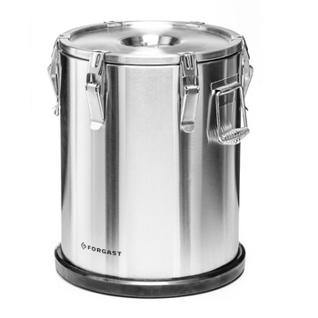 Thermos en acier bas 25 L | FORGAST FG05025