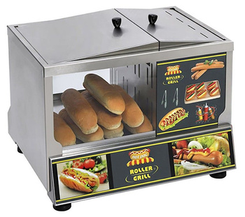 Station pour hot-dogs, 1 kW, 230 V | ROLLER GRILL HDS 60
