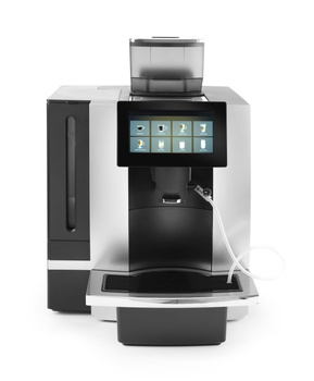 Machine à café automatique avec écran tactile, argenté, 6 l, 1000 g | HENDI 208540