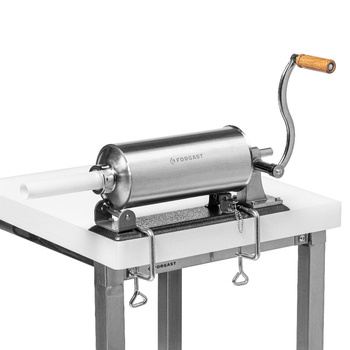 Poussoir à saucisses horizontal 3 l, acier inoxydable | FORGAST FG10614