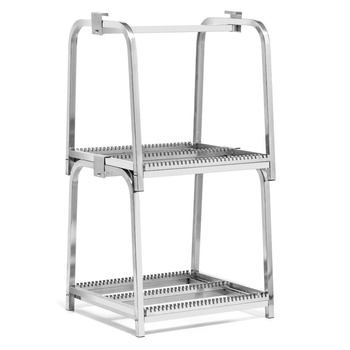 Étagère d’égouttage pour bacs et plateaux GN 1/1 60x55x113 cm | FORGAST FG15129