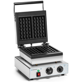 Gaufrier électrique simple 4x6, 1,75 kW, 230 V | FORGAST FG09705