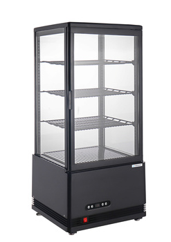 Vitrine réfrigérée 78 L noire | FORGAST FG07748
