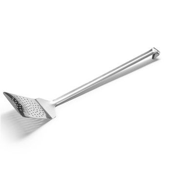 Spatule perforée pour retourner, 11,5x11,5 cm, longueur 54 cm | FORGAST FG11230