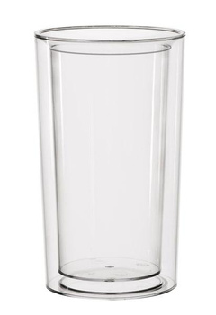 Refroidisseur pour bouteilles PURE, cooler, SAN, transparent, 13,5x23 cm | APS 36063