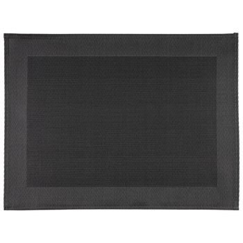 Set de table FINO, PVC, gris, 45x33x0.1 cm | APS 60541