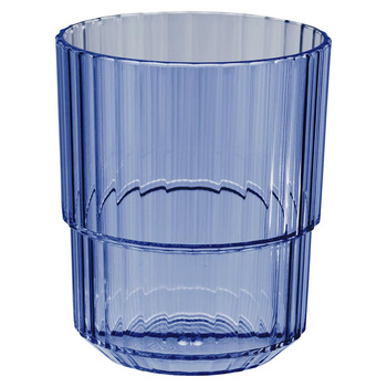 Verre en tritan LINEA, couleur bleue 300 ml, 8.5x10 cm, lot de 48 pièces | APS 10587
