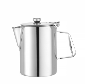 Pichet en acier pour café/thé 0,6 l avec couvercle | HENDI 453209