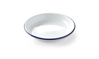 Assiette creuse émaillée - Ø 20 cm | HENDI 621257