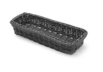 Panier à couverts noir 27x10 cm | HENDI 426098