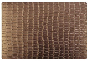Set de table CROCO, EVA, couleur cuivre, 45x30x0,1 cm | APS 60536