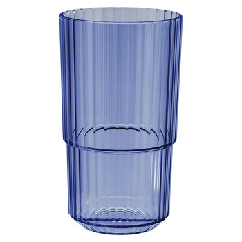 Verre en tritan LINEA, couleur bleue 500 ml, 8.5x15 cm, lot de 48 pièces | APS 10589