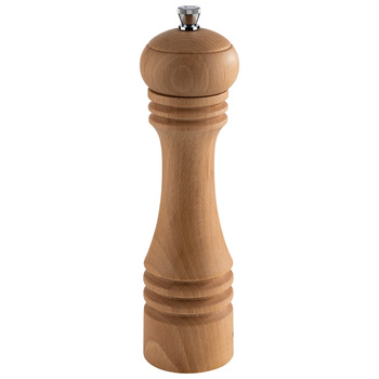 Moulin à poivre, réglable, bois de hêtre naturel Ø6 x 23 cm | APS 40572