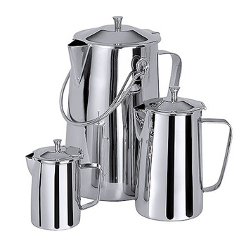 Pichet à café avec couvercle, acier inoxydable, 5 l, 29 cm | CONTACTO 3017/501