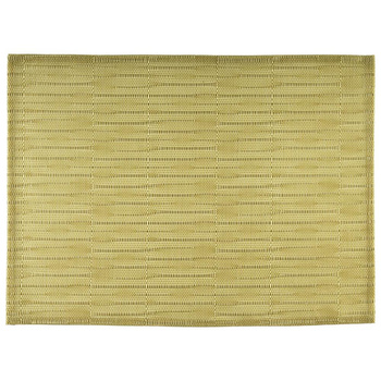 Set de table TIRA, PVC, couleur or, 45x33x0.1 cm | APS 60526