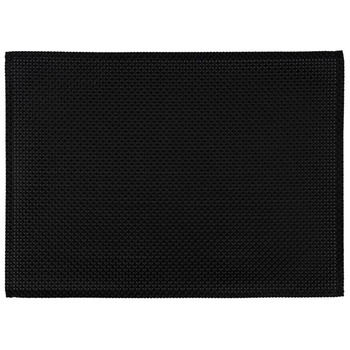 Set de table TIRA, PVC, noir, 45x33x0.1 cm | APS 60012