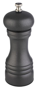 Moulin à poivre GUNMETAL, acier inoxydable, 6x15,5 cm | APS 40555