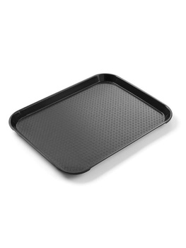 Plateau fast food en polypropylène noir | HENDI 878750