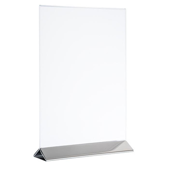Porte-menu format A6, 2 pièces, 10,5x7x17 cm | APS 71521