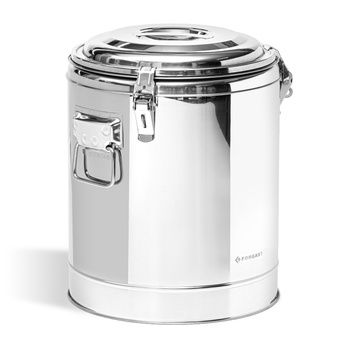 Thermos en acier pour le transport des aliments 22,9 l | FORGAST FG05322