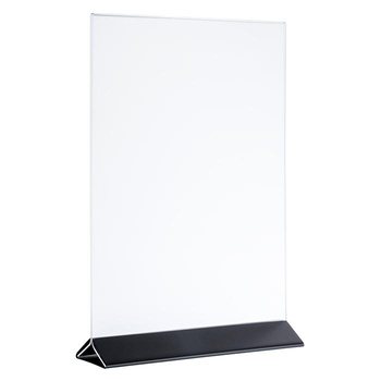 Porte-menu format A6, 2 pièces, 10,5x7x17 cm | APS 71527