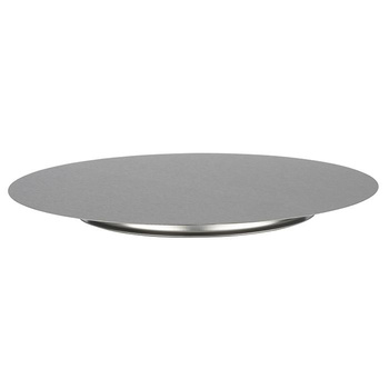 Plat en acier inoxydable, poli, 31x2,5 cm | APS 46
