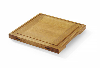 Planche de service en chêne, HENDI, 270x270x(H)20mm | HENDI 505472