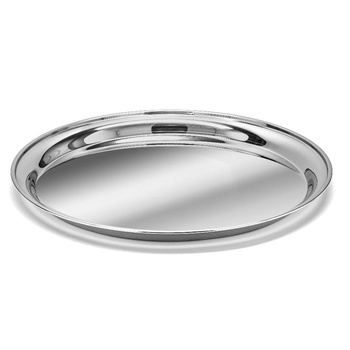 Plateau rond, acier inoxydable, 41 cm | FORGAST FG11538